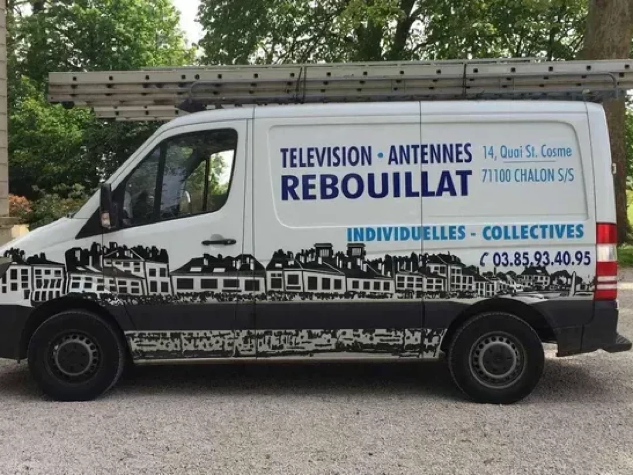 Camion Rebouillat en intervention à Chalon-sur-Saône